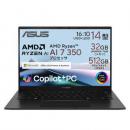 ASUS Zenbook 14 (UM3406) UM3406KA-AI7325WS [ジェードブラック]